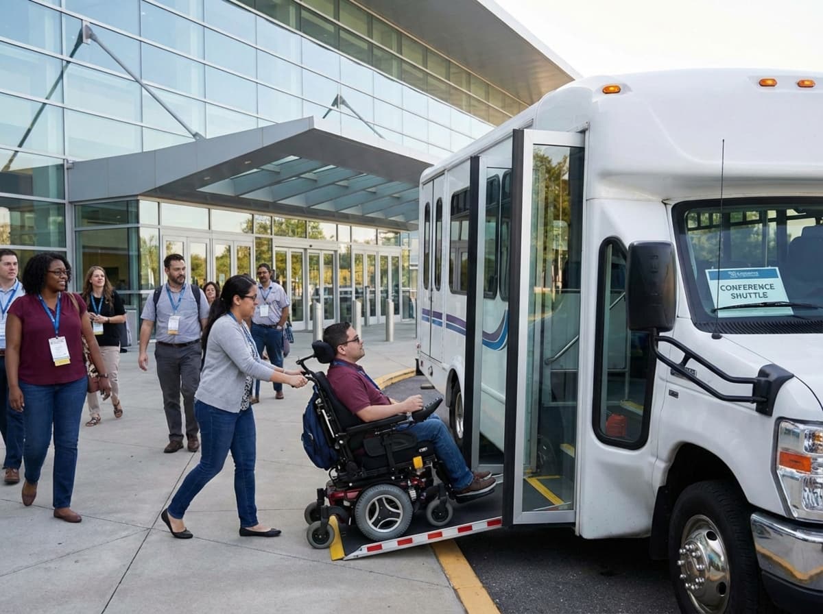 Accessible transportation planning for conferences: what most organizers forget